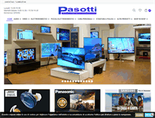 Tablet Screenshot of pasottistore.com